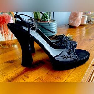 Chinese Laundry Black Platforms